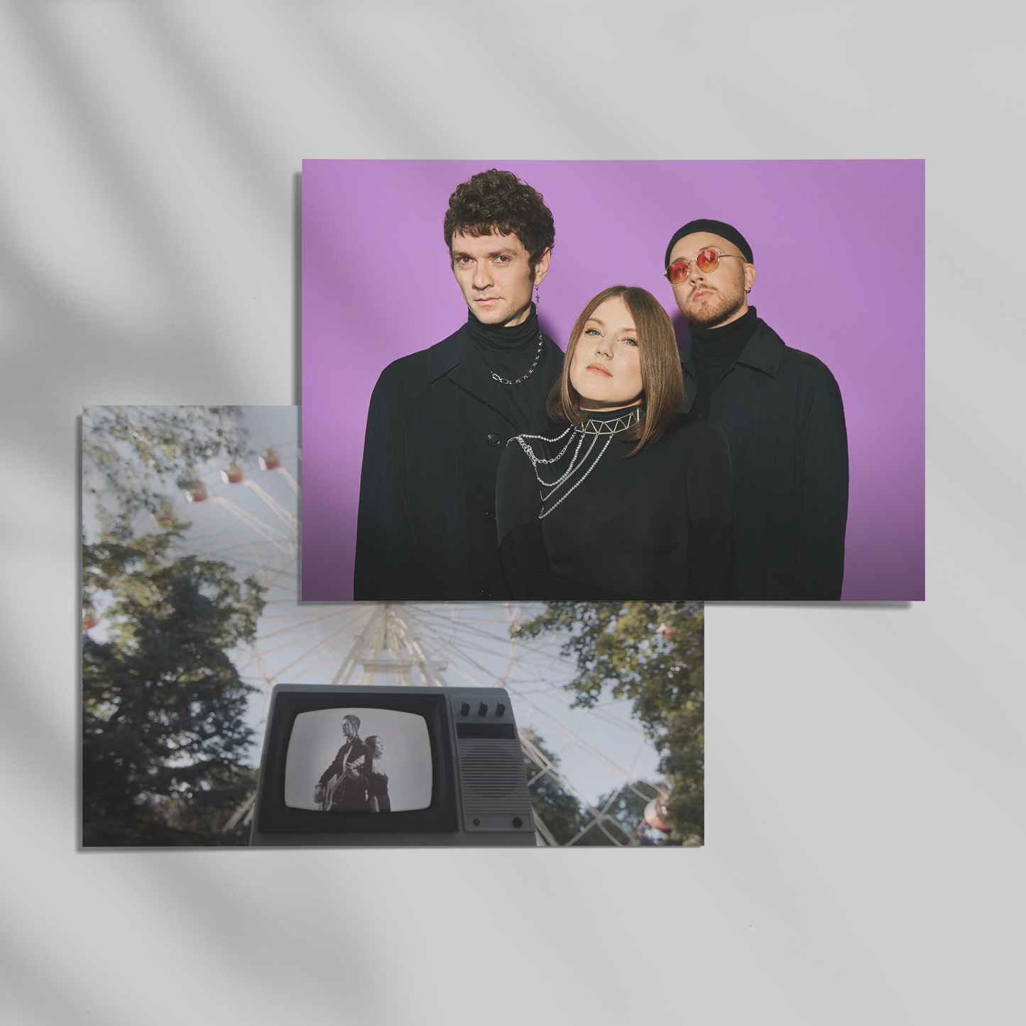 Vynil + Signed Postcard